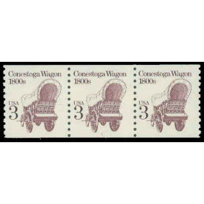 2252 3c Conestoga Wagon Very Fine MNH Dry Gum PNC 1/3 R0214