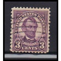 Used 635 3c Abraham Lincoln Barely Clears KA7220