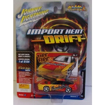 JOHNNY LIGHTNING ' IMPORT HEAT ' 1990 NISSAN 240SX CUSTOM (2022)