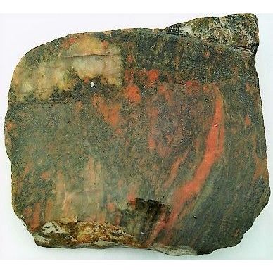 Orange Black Jasper Gemstone Slab Cabbing Rough