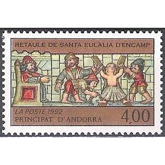 Andorre Français 1992 Michel 443 Neuf ** Cote (2008) 2.70 € Retable
