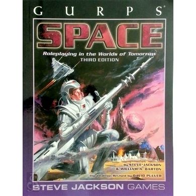Gurps Space; Roleplaying in the Worlds of Tomorrow Third Edition by Steve Jackso