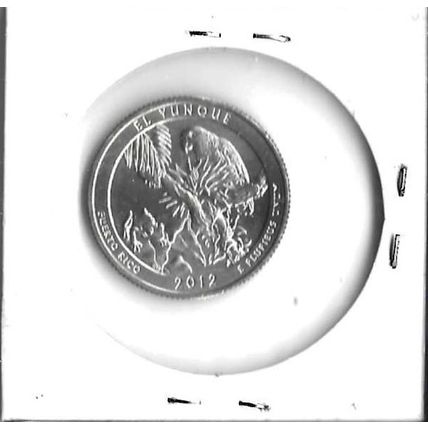 2012-S US El Yunque Washington Quarter BU