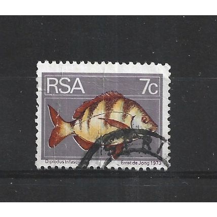 SouthAfrica.SG354 7c Bontrok Seabream.Fine Used.Sep25j
