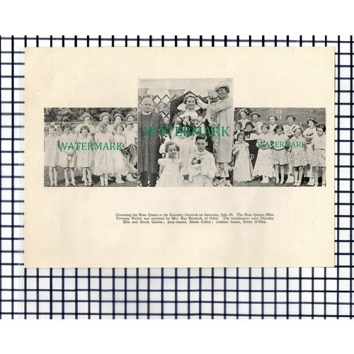 (7786) Rawdon Hilda Brown Morley Wood Bessie Lyn Guiseley Carriss Colley - 1936