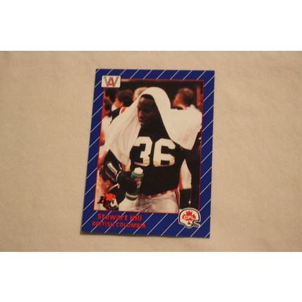 Stewart Hill 1991 AW Sport All-World CFL NO. 8