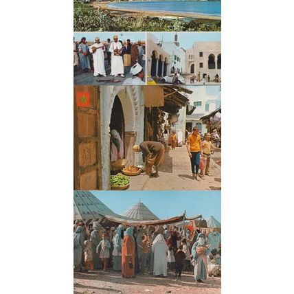 Morocco Provinicial Meeting Tanger 3x Moroccan Postcard s