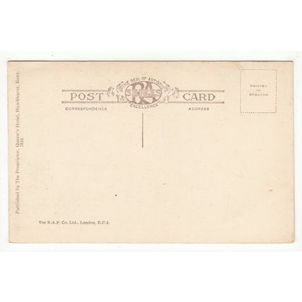 Fowler's Park Adjoining Queen's Hotel Hawkhurst Postcard Kent