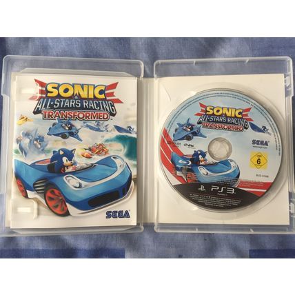 SONIC & ALL * STARS RACING TRANSFORMED - 2012 Sony PlayStation 3 PS3