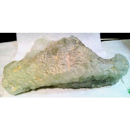 Green Fluorite Gemstone Specimen Carving Cabbing Rough