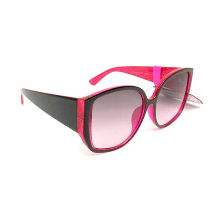 Luv Betsey by Betsey Johnson Sunglasses - LUV 23 73 BLK 100% UV Protection