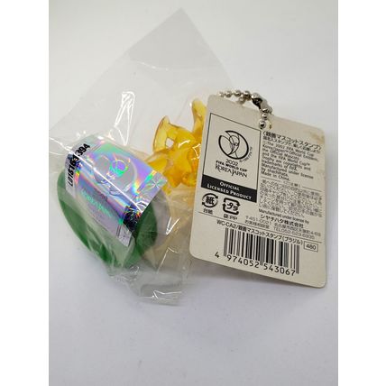 2002 Fifa World Cup Korea Japan Mascot ATO Figure Stamp Keychain (Brazil)