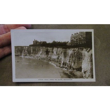1922 fr Real photo Postcard - Bathing Beach - Broadstairs, Kent