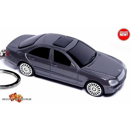 HTF RARE KEYCHAIN GRAY MERCEDES S CLASS S500 CUSTOM Ltd. Ed. GREAT GIFT