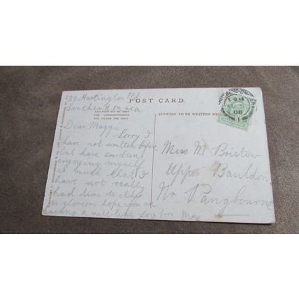 1908 fr Hildesheimer Postcard - The Happy Valley, Southend on sea - Essex