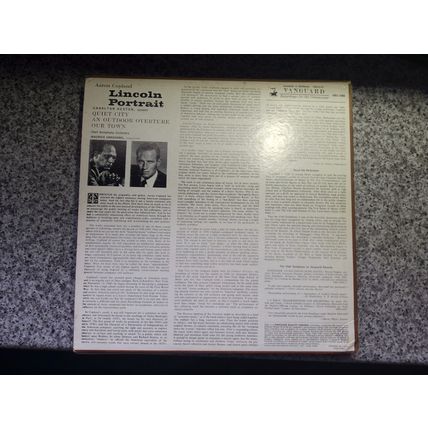 Copland - A Lincoln Portrait (VRS1088) 1962 (LP)