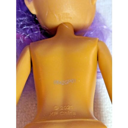 Hairmazing 11" Fantasy Princess Doll Long Purple Hair No Clothes 2021