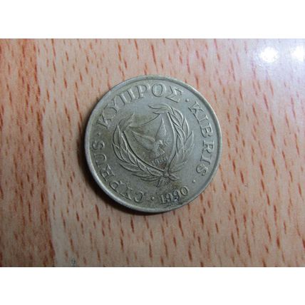 Cyprus 1990 10 Cents Coin