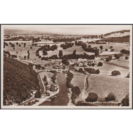 Pooley Bridge near Penrith, Westmorland, c.1950 - Aero Pictorial RP Postcard