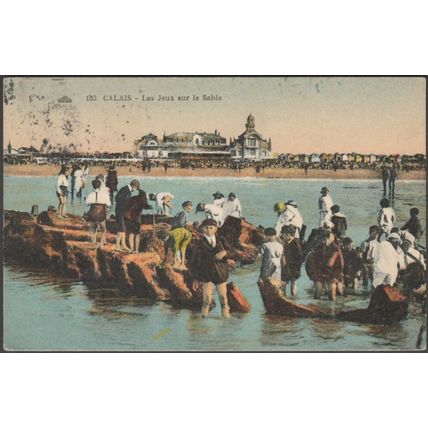 Les Jeux sur le Sable, Calais, 1930 - CAP CPSM