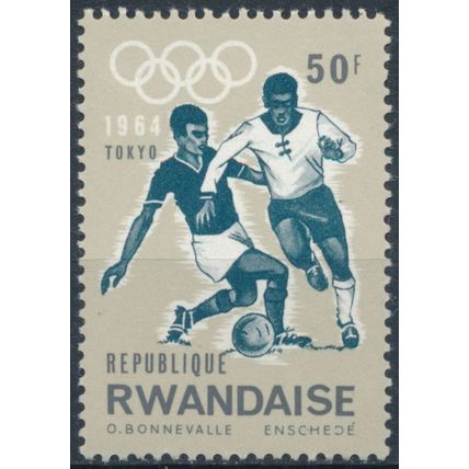 Olympic Games, Tokyo: 50f - Rwanda 1964 - NM H - MiNr 84A