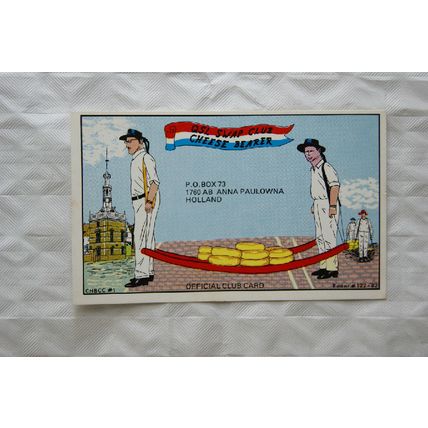 QSL Card The Dutch Trucking QSL Club - Cheese Bearer
