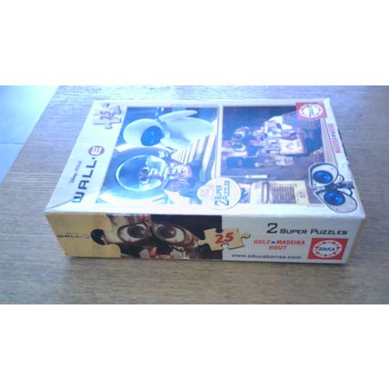 WALL E by DISNEY/PIXAR Jigsaw Puzzles (2 xv 25 Piece) Educa (2008)