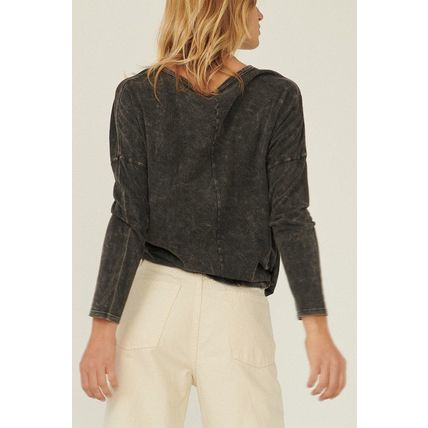 Women's A Mineral Washed Knit Top