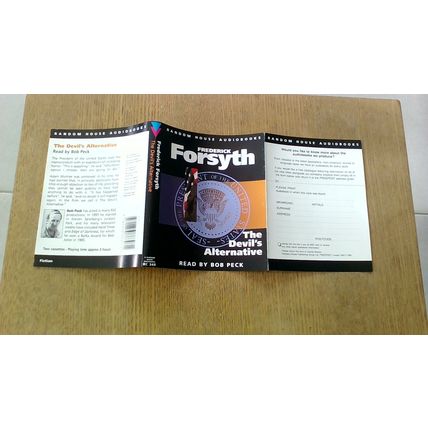 THE DEVIL'S ALTERNATIVE by Frederick Forsyth Audio Book (Cassettes)