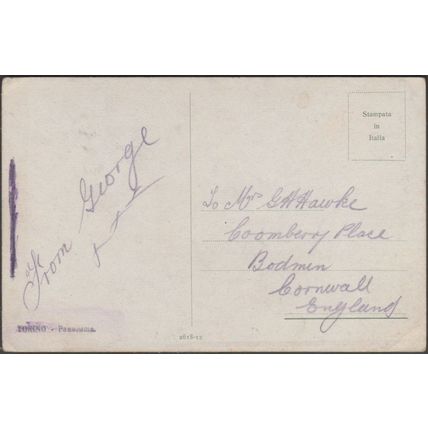 Panorama, Torino, c.1915 - Cartolina