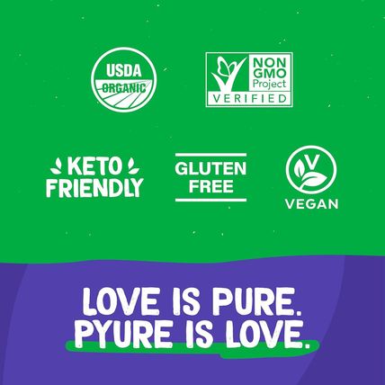 Pyure Organic Stevia Packets | Granulated Sugar Packets - White Sugar Substitute