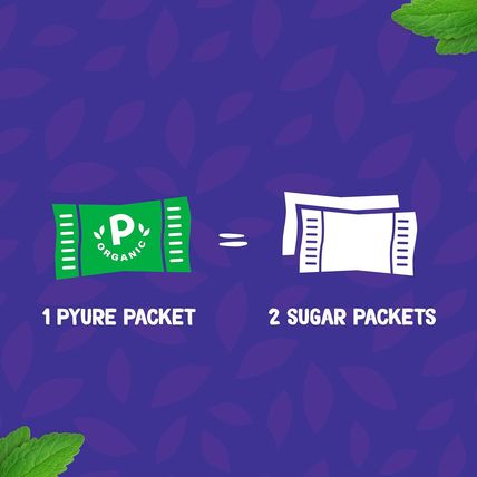 Pyure Organic Stevia Packets | Granulated Sugar Packets - White Sugar Substitute