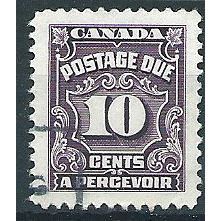 Canada 1935 D23 10c Violet Postage Due Fine Used .. ..