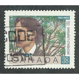 CAN 1989 43c 'CANADIAN POETS ' FINE USED (EBID41-635)