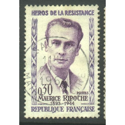 France Stamps 1960 - SG 1480 - 0.30c M. Ripoche - used