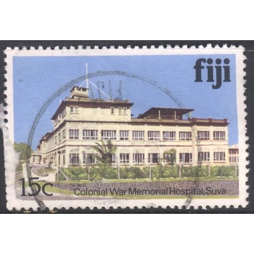 Fiji stamps 1979 - SG726 - 15c - Colonial War Memorial Hospital, Suva - used