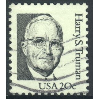USA 1980 - SG1830 - 20c black - President Harry S. Truman - used