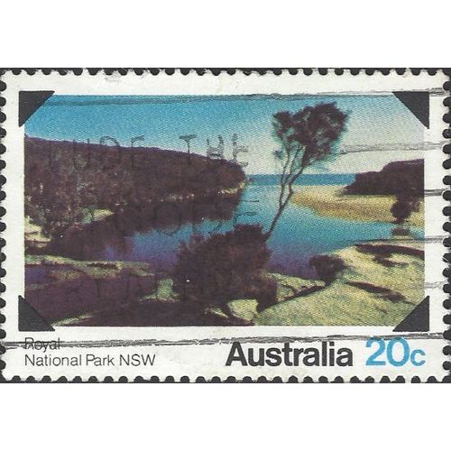 AUSTRALIA, Royal National Park NSW, blue 1979, 20c, #3