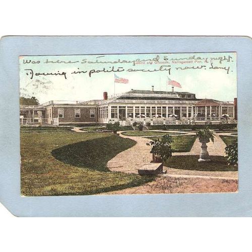 Rhode Island Narragansett Pier Casino & Grounds~828