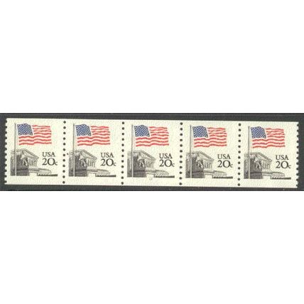 1895a 20c U.S. Flag Fine MNH SG PNC 12/5 V0136