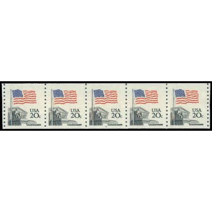 1895a 20c U.S. Flag Very Fine MNH SG PNC 12/5 P0347