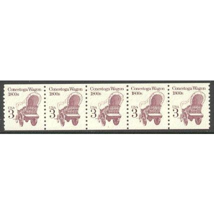 2252 3c Conestoga Wagon Very Fine MNH Dry Gum PNC 1/5 P0959