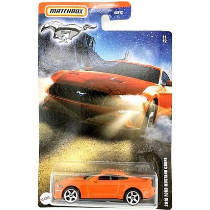 Matchbox - 2019 Ford Mustang Coupe: Ford Mustang Series #11/12 (2020) *Orange*