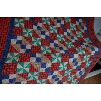 Quilt Homecrafted The Quiltmaker's Gift, a crib quilt,111420Q