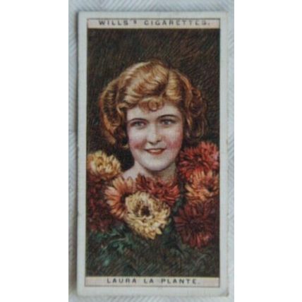 1928 Wills Cinema Stars 2nd No. 12 Laura La Plante