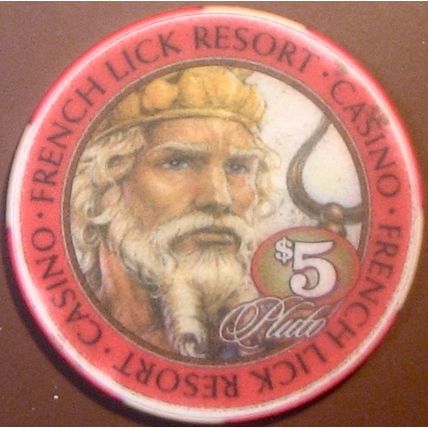 French Lick Casino. $5 Casino Chip. French Lick, IN. W98a.