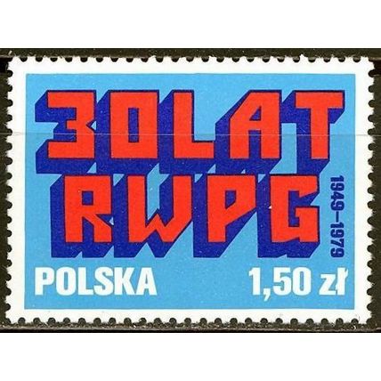 Poland. 1979. Michel #2625. Council Mutual Economic Aid of Socialist Countries