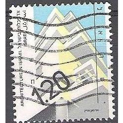 Israel 1990 Michel 1175II O Cote (2007) 1.50 € Maison Engel Tel Aviv