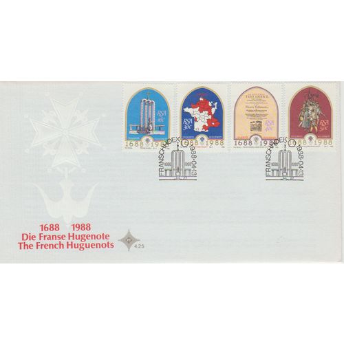 South Africa 1988 French Huguenots set First Day Cover see other listings