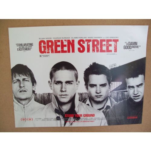 GREEN STREET Elijah Wood, Charlie Hunnam Mini Poster